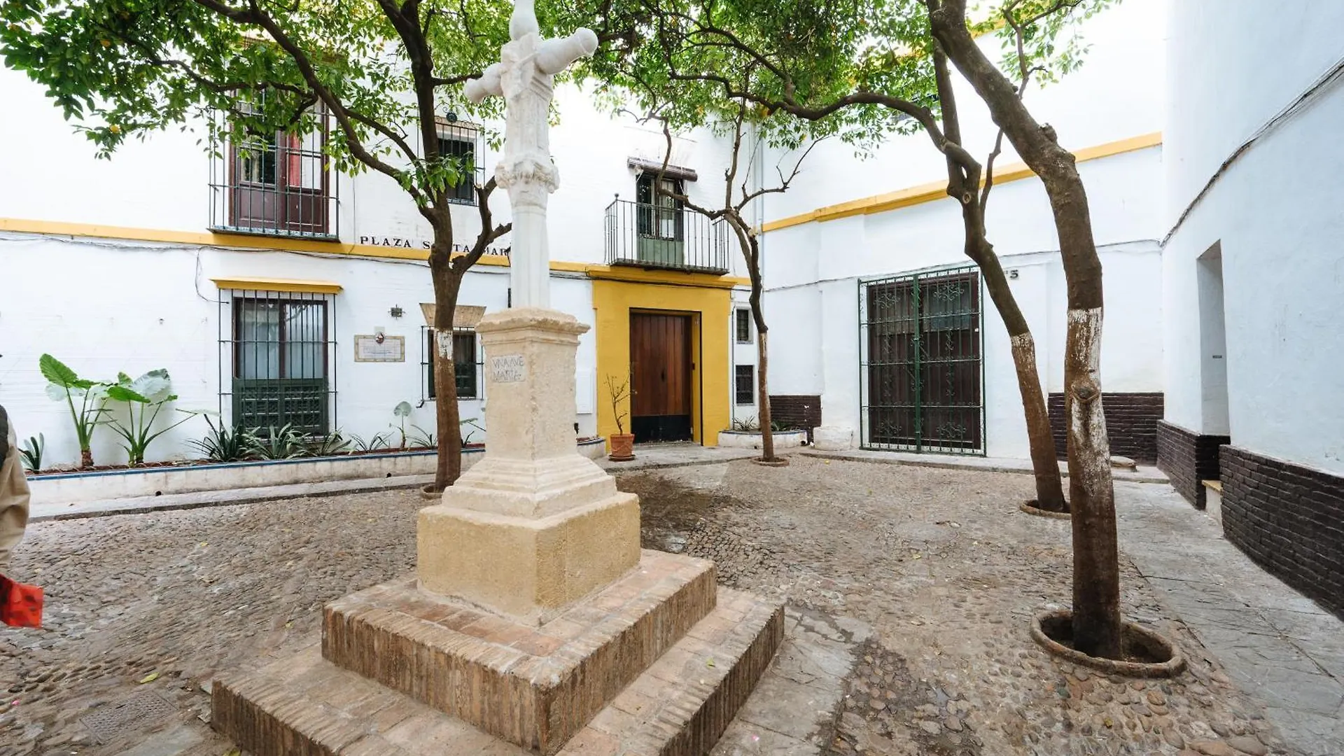 Luxurious Apartment With Andalusian Patio And Pool, Facing The Cathedral Seville